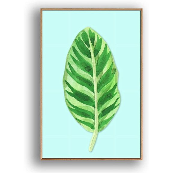 IDEA4WALL Framed Canvas Wall Art for Living Room, Bedroom Leaves Canvas Prints for Modern Home Decoration Ready to Hang