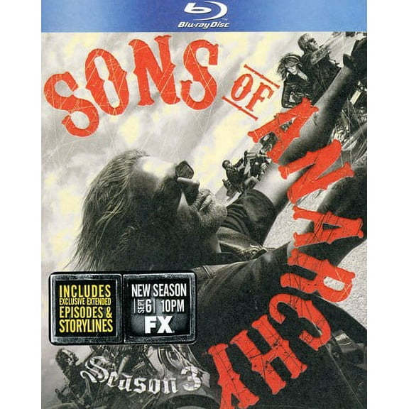 Sons of Anarchy: Season 3 (Blu-ray), 20th Century Studios, Action & Adventure