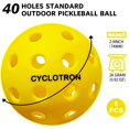 thumbnail image 2 of Pelotas de pickleball CYCLOTRON, paquete de 6 unidades, de primera calidad, aprobadas por la USAPA, 2 of 8