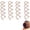 Rose Gold 4x, variant on Ljudmp 4packs Spiral Hair Pins For Women Non-Scratch Round Clip & Bun Twist Metal Headdress Hair Accessories For Styling Bun Bobby Pins Rose Gold 4x