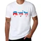 thumbnail image 1 of Vote For Cats Camiseta Blusa camisas de entrenamiento lisas para hombres, 1 of 7