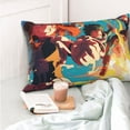 thumbnail image 6 of Anime My Hero Academia Pillowcase Cushion Pillow Covers With Hidden Zipper Pillow Case Decor For Bed Dorm Sofa Couch Car 16"x24", 6 of 8