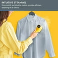 thumbnail image 3 of Rowenta Pure Pop Handheld Garment Steamer- YELLOW - OPEN BOX, 3 of 8