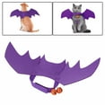 thumbnail image 3 of Disfraz de murciélago de Halloween Zulema para perro 41cmx16cm Púrpura, 3 of 8