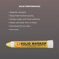 thumbnail image 4 of Sakura Solid Paint Markers - Permanent Marker Paint Pens - Window, Wood, & Glass Marker - Yellow Paint - 12 Pack, 4 of 7