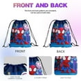thumbnail image 2 of 24 Pcs Spide and His Friends Candy Drawstring Bag Drawstring Goodie Favor Bags for Boys and Girls Cartoon Birthday Party Decorations 27x34cm, 2 of 5