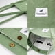 thumbnail image 5 of Bolso de mano de pana lindos bolsos de mano para mujer bolso de hombro con bolsillo interior para el trabajo, playa, viajes y compras (verde Matcha), 5 of 5