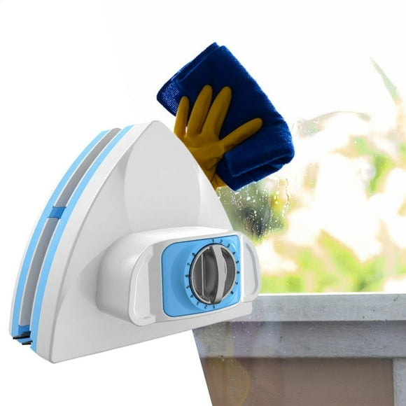 Double-Sided Window Cleaner Tool with Adjustable Handle for Effortless Glass Washing and Windshield