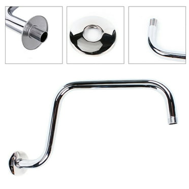 13" Rain Shower Head Extension Arm Pipe Wall-Mounted  Stainless Steel Bathroom
