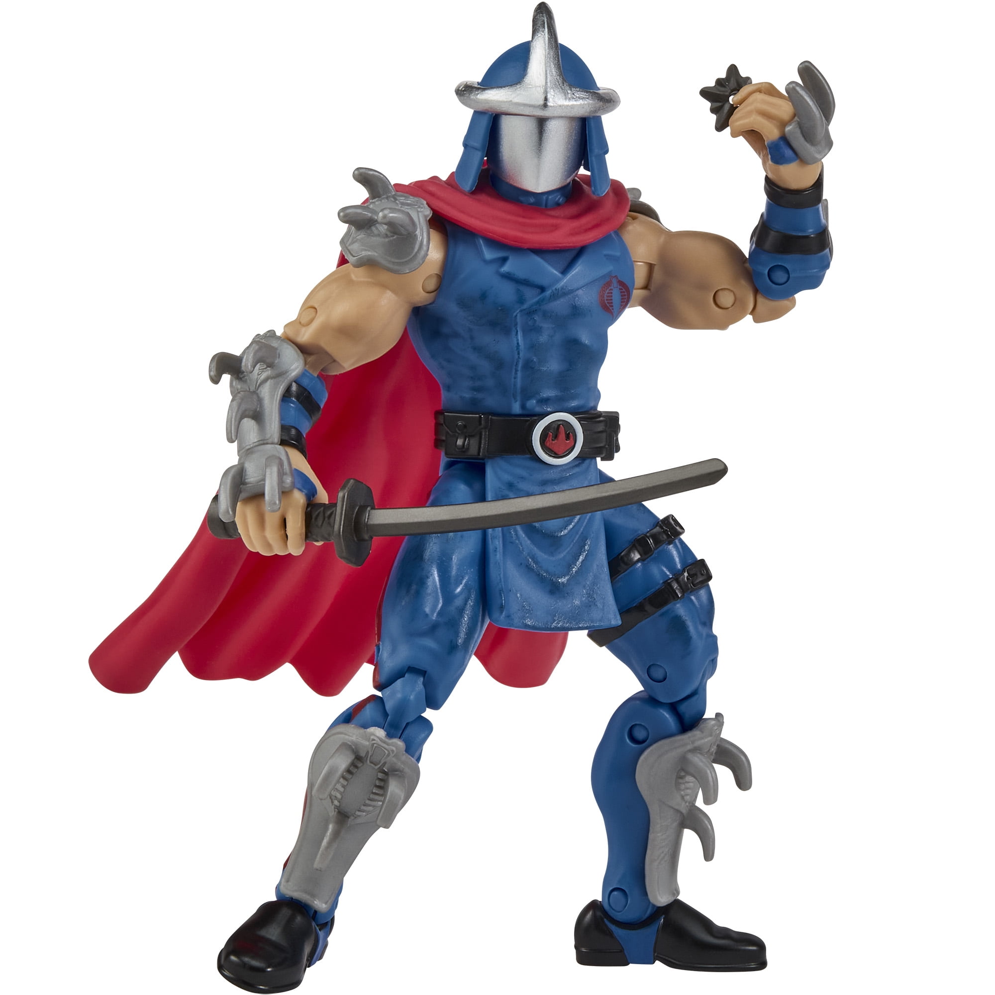 TMNT x G.I. JOE: Cobra Commander x Shredder Action Figure with Accessories by Playmates Toys
