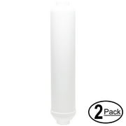 2-Pack Replacement for APEC ROES-50 Inline Filter Cartridge - Universal 10-inch Cartridge for APEC ROES-50 - Essence 5-Stage 50 GPD Reverse Osmosis System - Denali Pure Brand