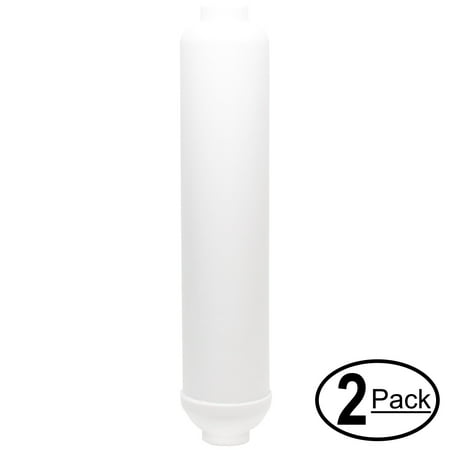 

2-Pack Replacement for AMPAC USA Reverse Osmosis Inline Filter Cartridge - Universal 10-inch Cartridge for AMPAC USA REVERSE OSMOSIS - Denali Pure Brand