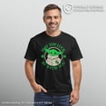 thumbnail image 2 of Men's Star Wars: The Mandalorian Grogu St. Patrick's Day May the Luck Be With You Graphic Tee Black Large, 2 of 10