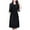 Black, variant on BiZtdJrK Kimonos for Women Plus Size Long Sleeve Open Front Cardigans Loose Fit Maxi Cardigan Lightweight Summer Sheer Cover Ups Black XXXXL