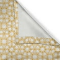 thumbnail image 5 of Ambesonne Geometry Grommet Curtain, Moroccan Effects, 50" x 84", Earth Yellow, 5 of 6
