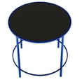 thumbnail image 3 of Furniture of America Keefer Contemporary Glass Top Side Table in Blue, 3 of 5