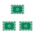 thumbnail image 2 of Manteles individuales Cateissary tapete de comedor verde Type1 NO1, 2 of 6