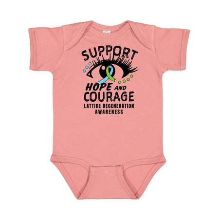 

Inktastic Lattice Degeneraton Support Hope and Courage Gift Baby Boy or Baby Girl Bodysuit