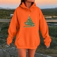thumbnail image 6 of Oversized Hoodies for Women Drawstring Hoodie Loose Preppy Sweatshirt with Pocket Womens Pullover, 6 of 8