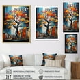 thumbnail image 4 of Designart "Urban Art Baobab II" Tree Baobab Floater Framed Canvas Art Print, 4 of 5