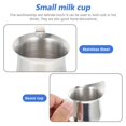 thumbnail image 4 of 1Pc Milk Jug Sauce Cup Stainless Steel Milk Cup Practical Stainless Steel Coffee Cup, 4 of 4