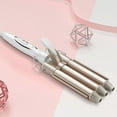 thumbnail image 4 of MIXFEER Three Tube Ripple Hair Curler Large Diameter -Static -Scald Electric Hair Curler, 4 of 7