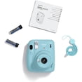 thumbnail image 4 of Instax Mini 11 Appareil Photo Instantané, Exposition Automatique et Objectif Selfie Intégré, Bleu Ciel, 4 of 7
