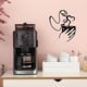 thumbnail image 3 of Decoración de Arte Pared Café Metal, Mujeres Minimalistas con Forma Café, Esculturas Dibujo Lineal Abstracto Moderno, 3 of 5