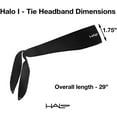 thumbnail image 2 of Halo Headband AIR I Tie Version Sweatband - Aqua, 2 of 9