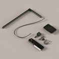 thumbnail image 4 of Thermostatic Shower Combo Set with Shampoo Shelf, Four Functions Shower Faucet Set with Rough-in Valve, 4 of 5