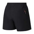 thumbnail image 7 of Besolor Athletic Shorts for Men Summer Lightweight Casual Loose Fitness Running Drawstring Elastic Waist Zipper Pockets Shorts(Small,Black), 7 of 7
