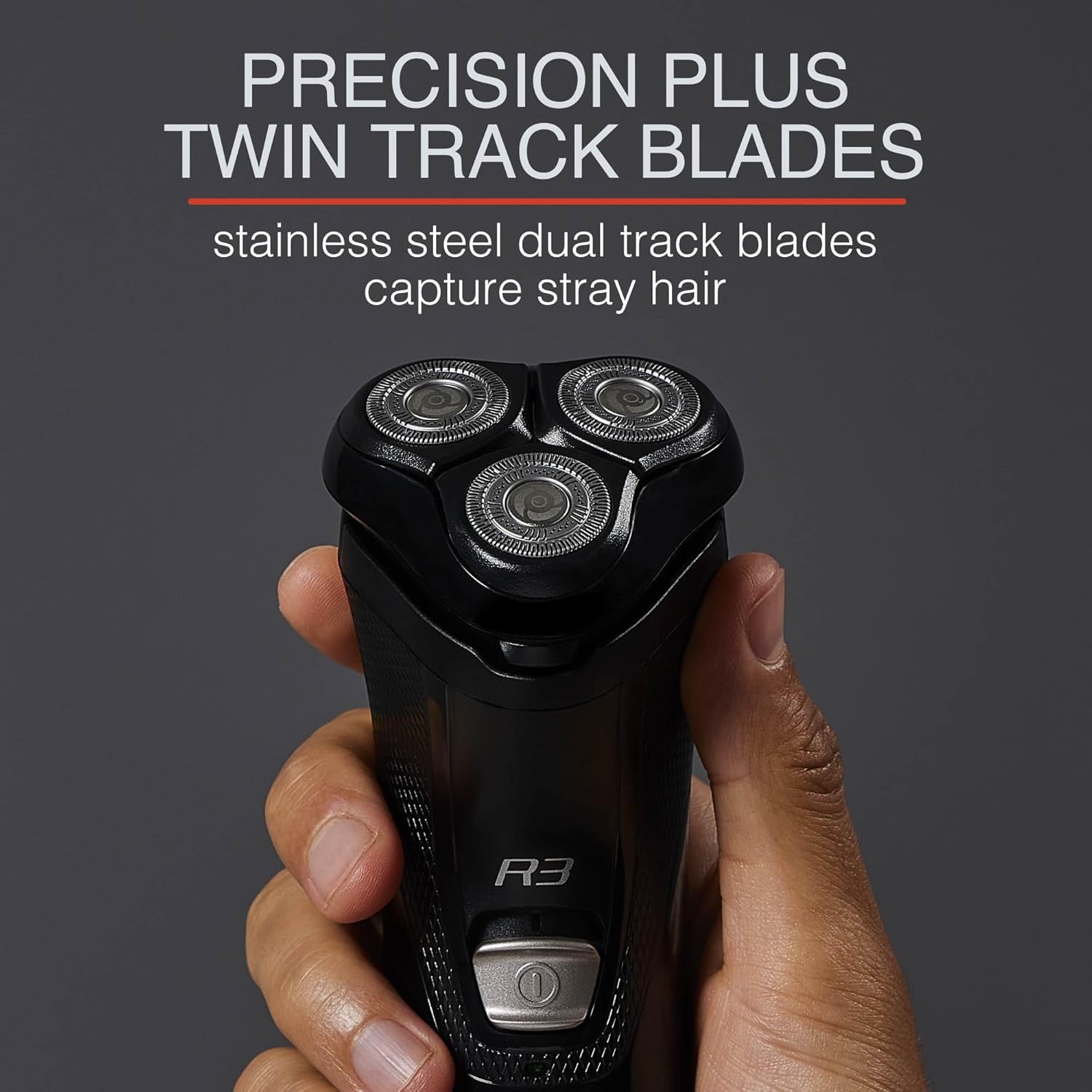 REMINGTON SPR-PR13 PrecisionPlus Replacement Rotary Shaver Head, Dual-Track Blades