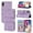 Lightpurple, variant on Dteck Compatible For iPhone XR 6.1 inch multi-functional Flip Wallet Case,360 Protection Luxury PU Leather Magnetic Closure Stand Cover with Wrist Strap.For iPhone XR,Black