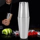 thumbnail image 4 of Coctelera de acero inoxidable de 750 ml y 550 ml, ideal para barman, mezclador de bebidas, juego de utensilios de bar., 4 of 9