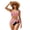Canadian Flag Maple Leaf Checkered Pattern, variant on Gradient Mermaid Scale Halter Bikini Set - High Waisted Drawstring Two Piece Swimwear for Beach Vacation & Pool Party - Women's Trendy Bathing Suit