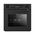 thumbnail image 1 of Nuur - Horno Empotrable de Gas LP 58 Litros con Air Fry, Conveccion, Rosticero (Rotisserie), Controles Digitales, Timer 9 Horas, Puerta Triple Vidrio, Child Lock, Negro Mate - HOHIB60MLP, 1 of 7