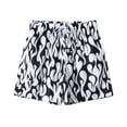 thumbnail image 1 of toraway Mens Graphic Shorts Sports Basketball Séchage Rapide Maille Drawstring Shorts L, 1 of 3