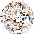 thumbnail image 2 of 35pcs-50pcs Cute Ghost Stickers Halloween Stickers Ghost Cartoon Decals for Laptops Suitcase Notebooks, 2 of 9