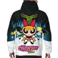 thumbnail image 6 of Unisex Men'S And Women'S Powerpuff Girls Hoodies 3d Fashion Digital Print Cartoon Pullover Hooded Sweatshirts With Pockets, 6 of 8