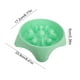 thumbnail image 3 of RKSTN Cat Bowls Pet Slow Food Bowl Feeding Bowl Green, 3 of 6