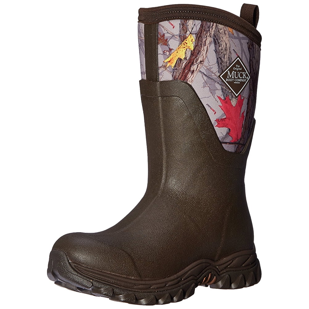 Neoprene Rubber Muck Boots Company Women's ARCTIC SPORT II MID BROWN CORDOVAN 