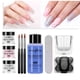 thumbnail image 1 of onlyliua Ofertas Flash Del Día Solo Online Juego de Pinceles para Uñas y Polvos de Cristal Tricolores para Manicura, 40 Ml, 1 of 7