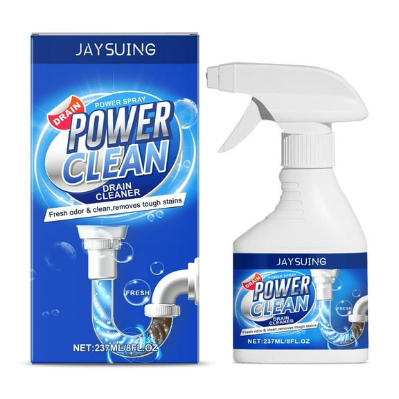Foaming Drain Cleaner for Kitchen and Bathroom Sink Clogs, Fast-Acting Pipe Unblocker