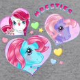 thumbnail image 3 of CafePress - My Little Pony Retro Hashtag Besties Zip Hoodie - Zip Hoodie, Classic Hooded Sweatshirt with Metal Zipper, 3 of 4