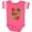 Football Pink and White, variant on Inktastic Bah Humbug Boys or Girls Baby Bodysuit