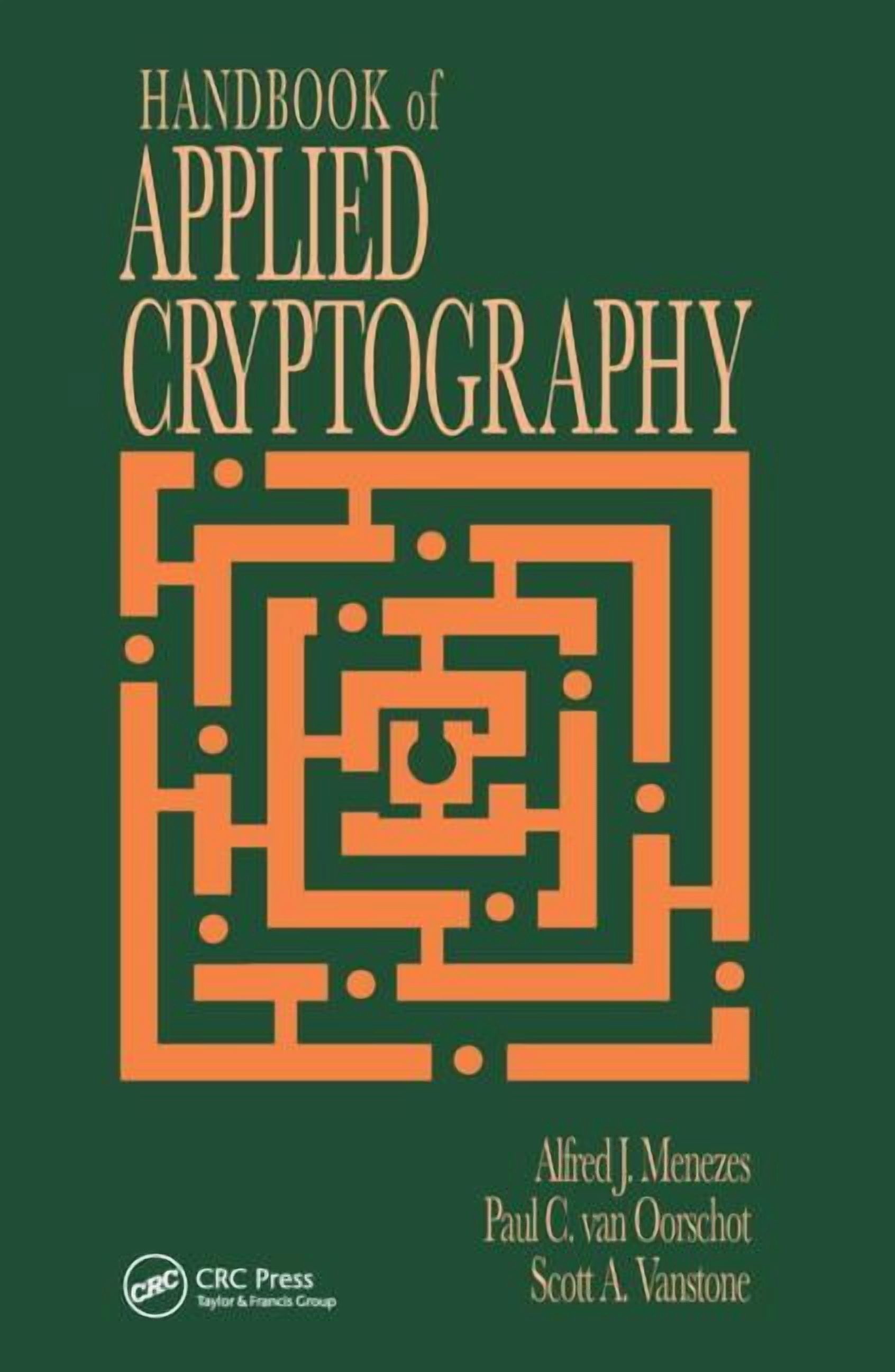 Discrete Mathematics and Its Application Handbook of Applied Cryptography, (Hardcover)