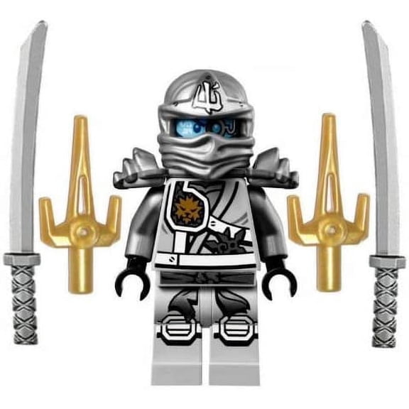 LEGO New Ninjago Titanium Ninja MINIFIG Zane Figure Minifigure