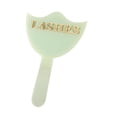 thumbnail image 4 of Espejo de mano para maquillaje, acrílico premium, compacto, herramienta de extensión de pestañas con asa, espejo de mano para niñas, mujeres, hogar y Verde, 4 of 8