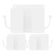 thumbnail image 2 of 3pcs Wall Mount Organizer for Remotes & Phones – Punch Design with Hooks for Easy Access Storage in Home or Office, 2 of 5