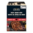 thumbnail image 1 of BLACK RIVER BBQ Beef Short Ribs, 2pieces x 400g=800g per unit, frozen box, 6 units per case, 800g / 2 x 400g / 6 count, 1 of 4